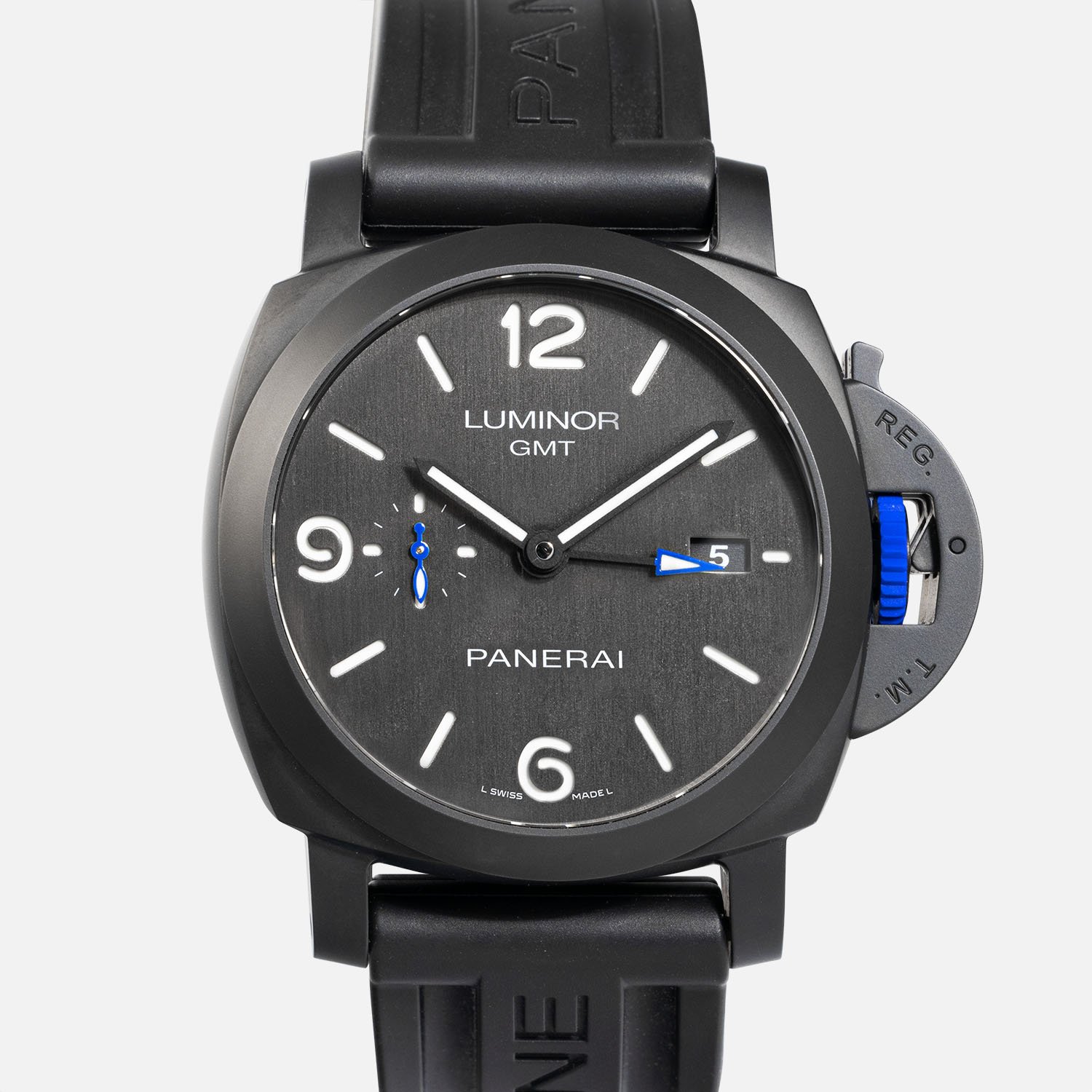 Panerai Luminor GMT Bucherer Blue PAM01176