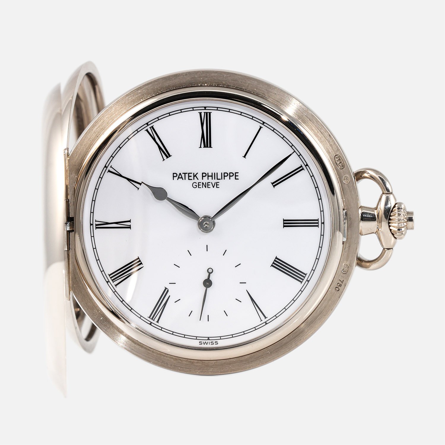 Patek Philippe Pocket Watch 18K White Gold 980G-001
