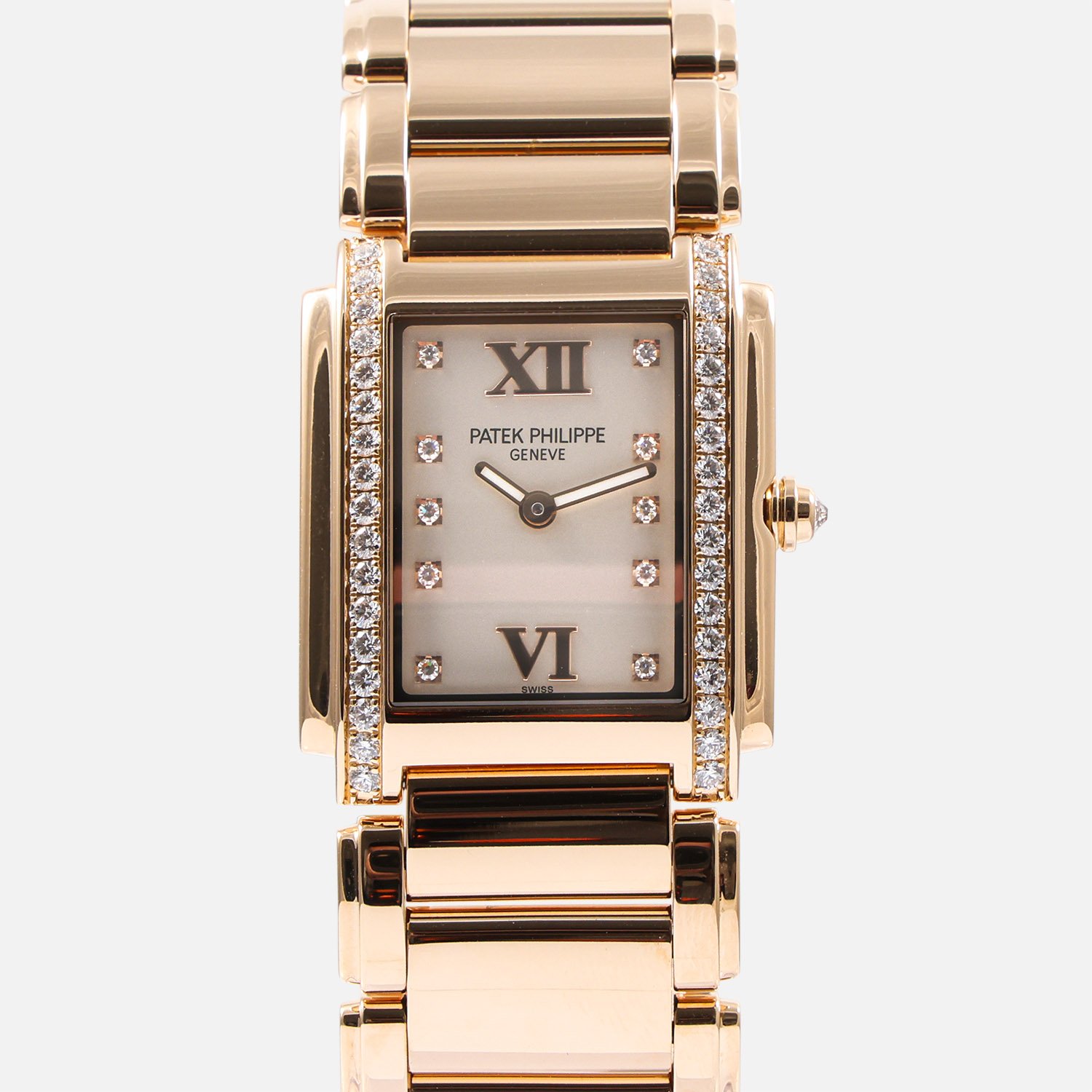 Patek Philippe Ladies Twenty Four Rose Gold Diamonds 4910/11R-011