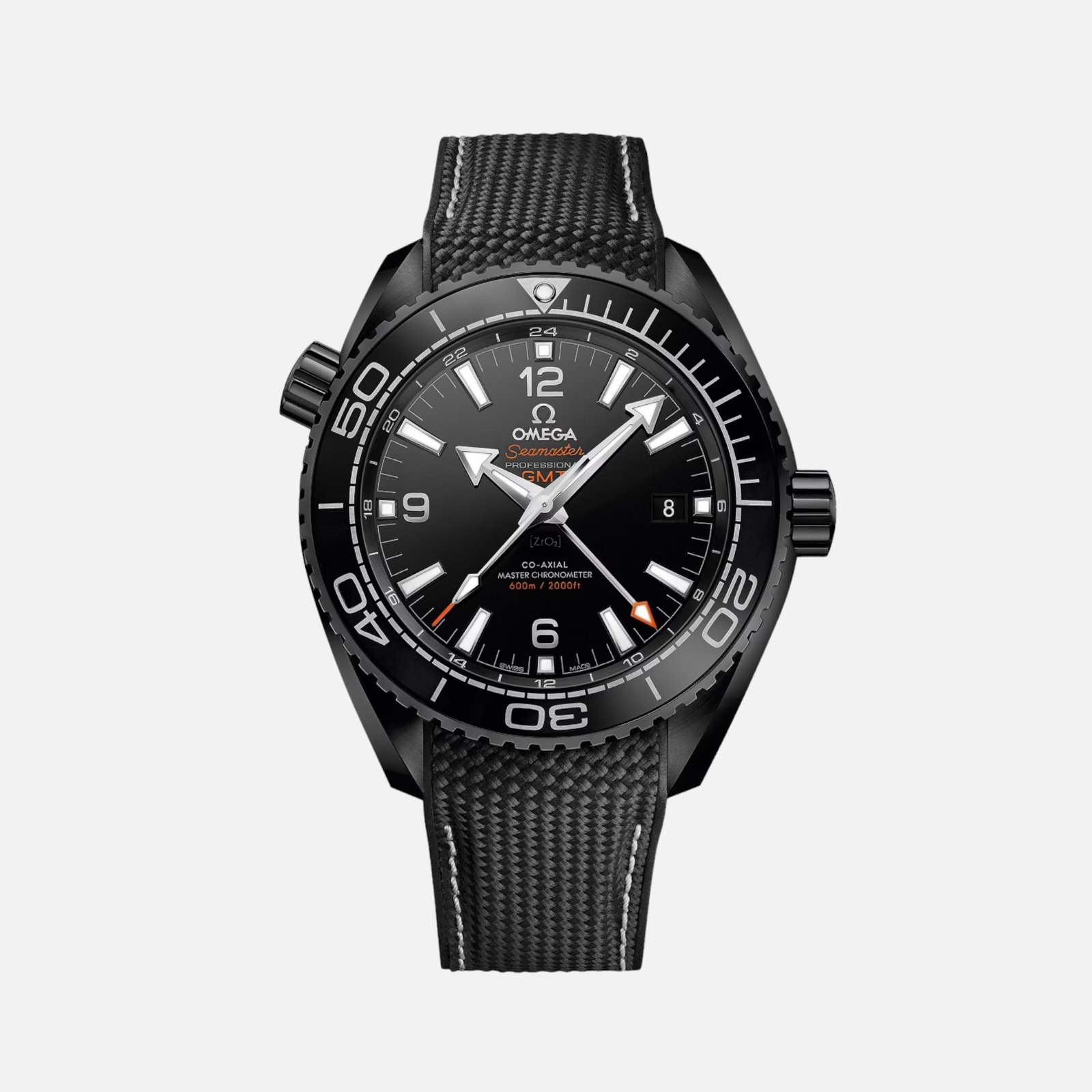 Omega Seamaster Planet Ocean 600M GMT – Deep Black 215.92.46.22.01.001