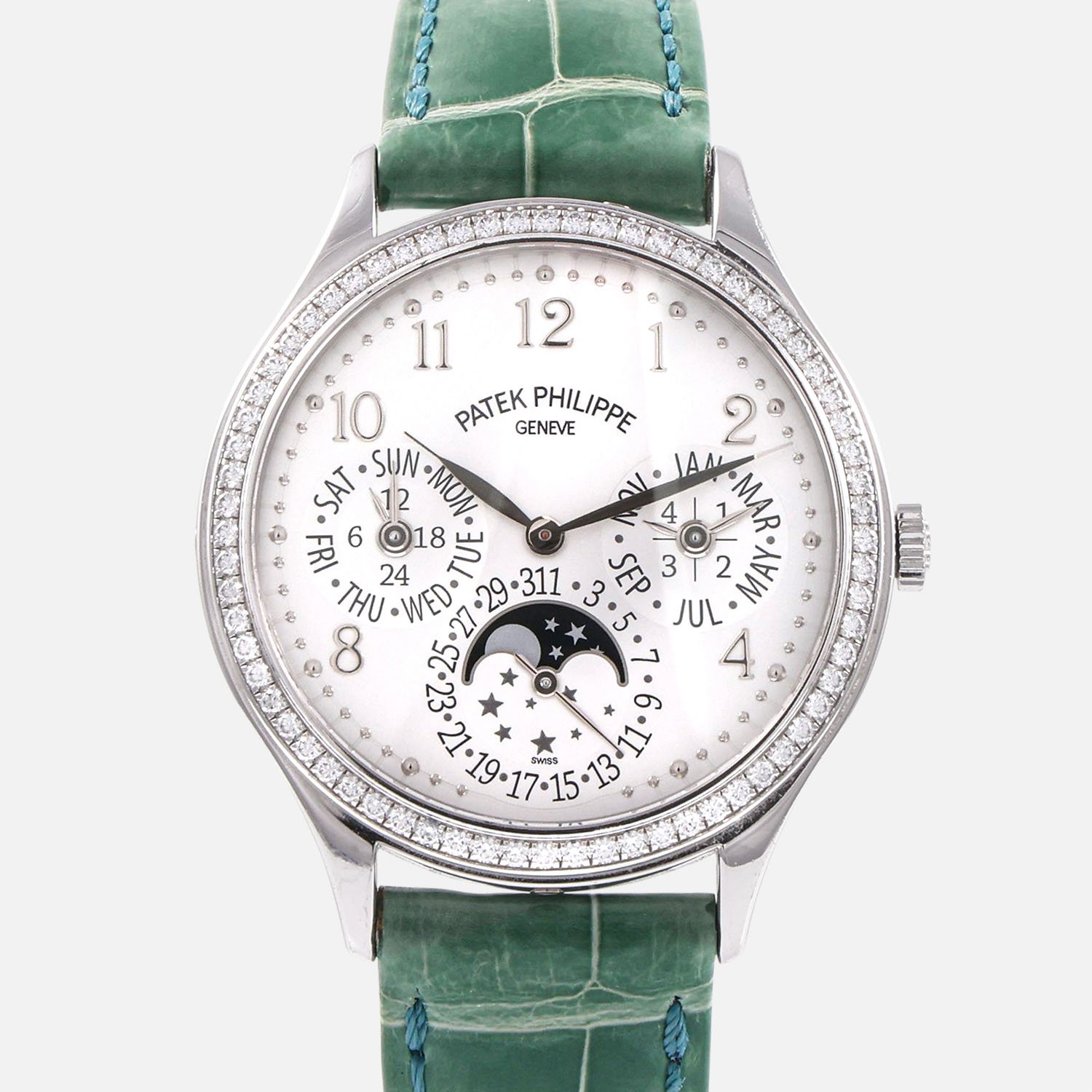 Patek Phillippe Grand Complications Perpetual Calendar 18K White Gold 7140G-001