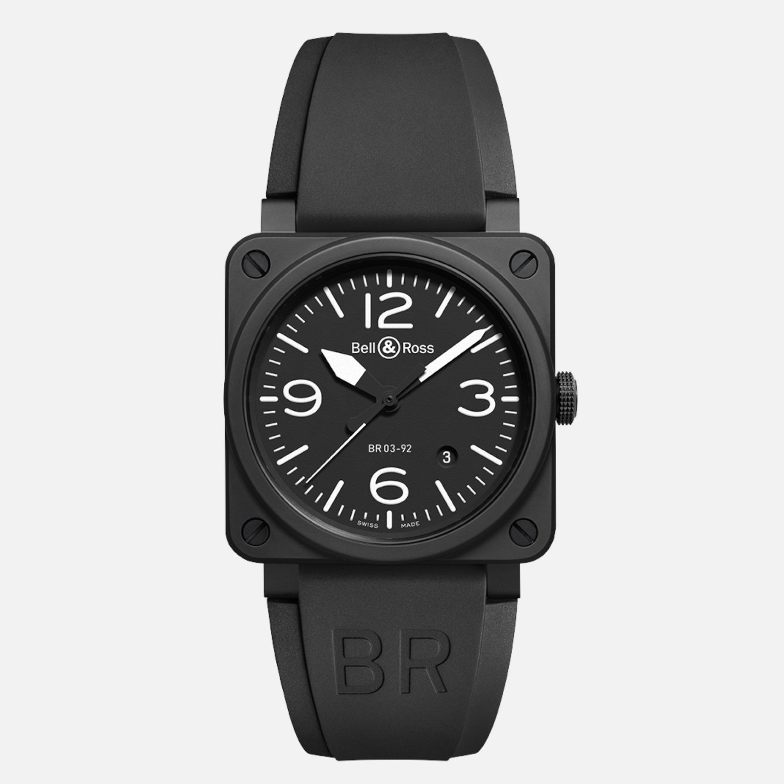 Bell & Ross BR03-92 Black Matte BR0392-BL-CE