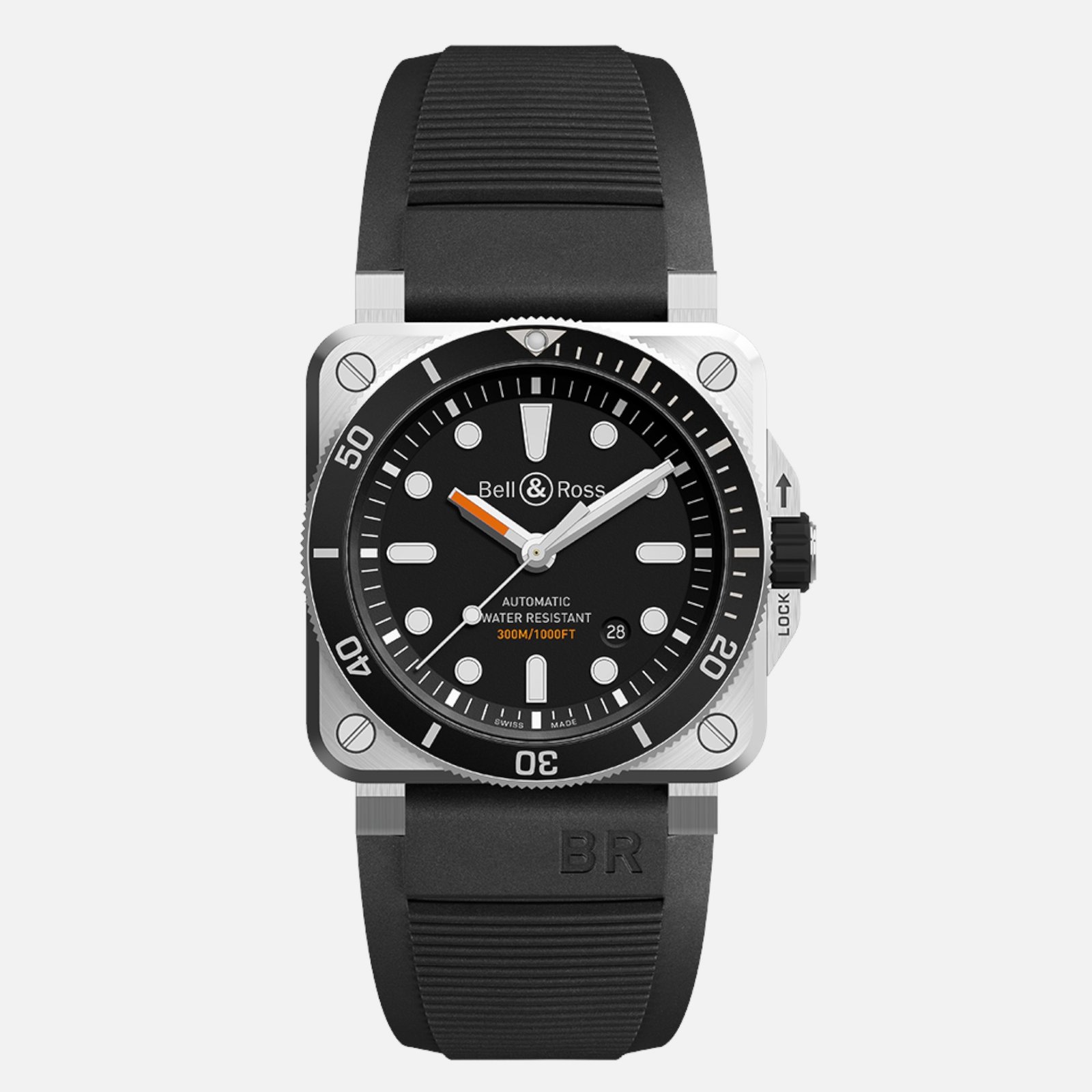 Bell & Ross BR03-92 Diver BR0392-D-BL-ST/SRB