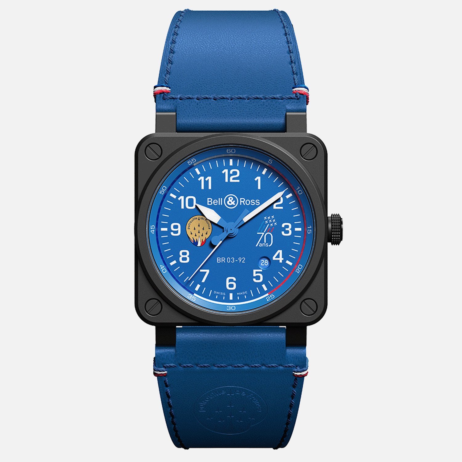Bell & Ross BR 03-92 Patrouille De France 70th Anniversary BR0392-PAF7-CE/SCA
