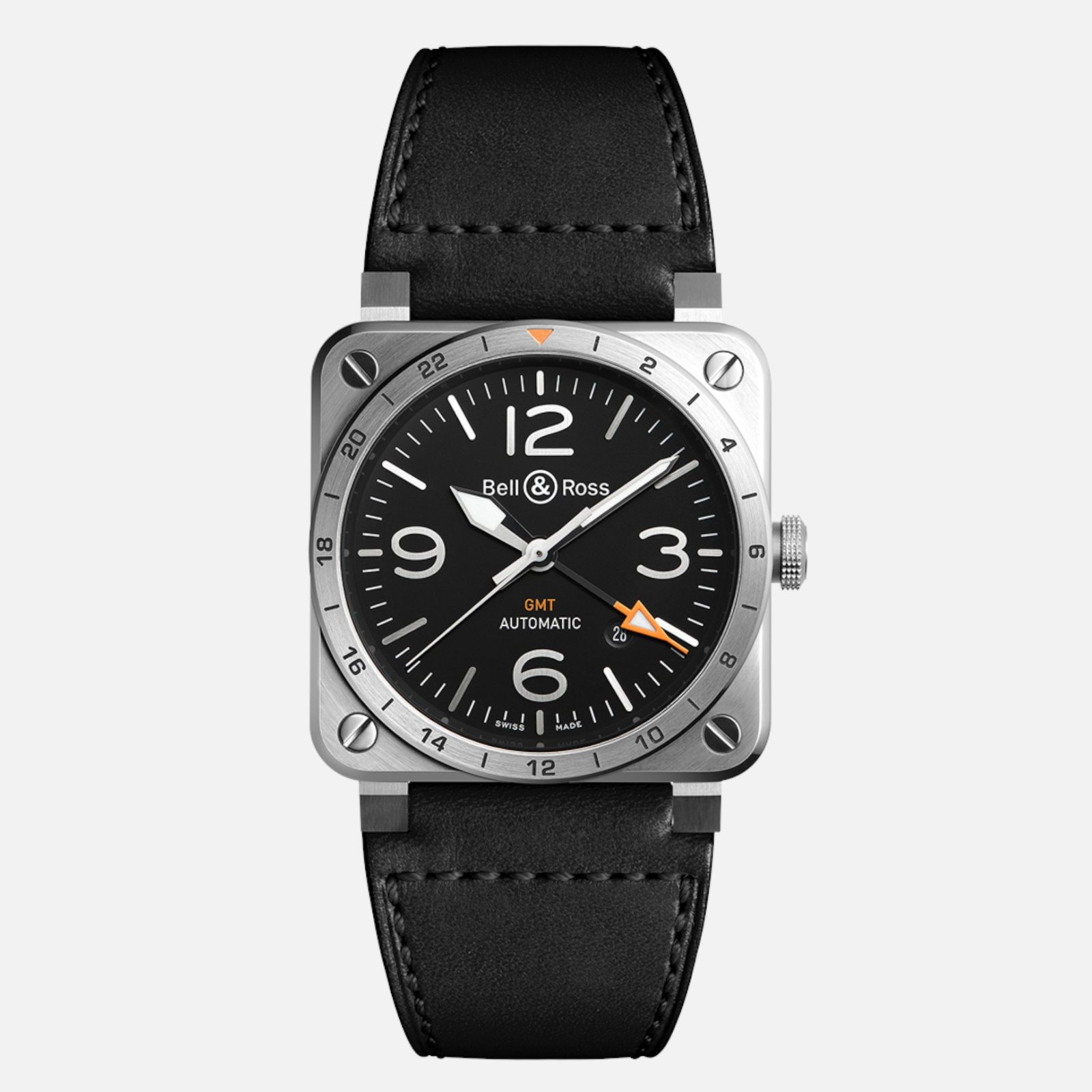 Bell & Ross BR03-93 GMT BR0393-GMT-STSCA