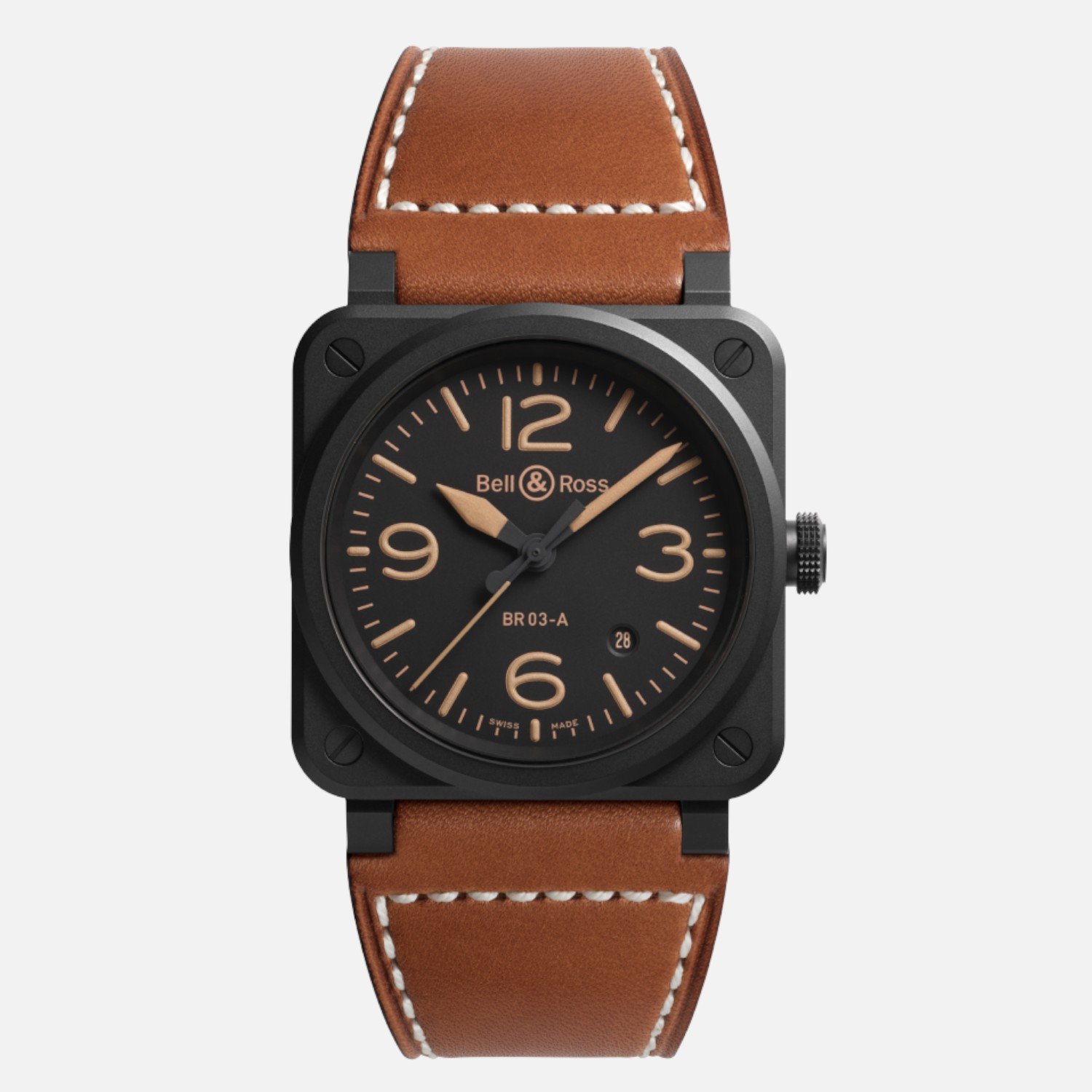 Bell & Ross BR 03 Heritage BR03A-HER-CE/SCA
