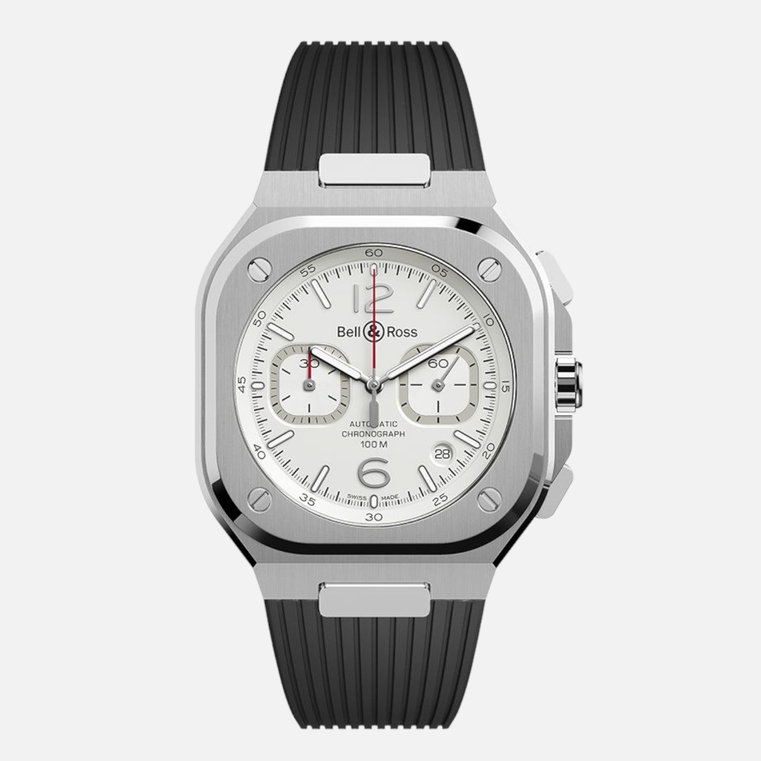 Bell & Ross BR 05 Chrono White Hawk BR05C-SI-ST/SRB