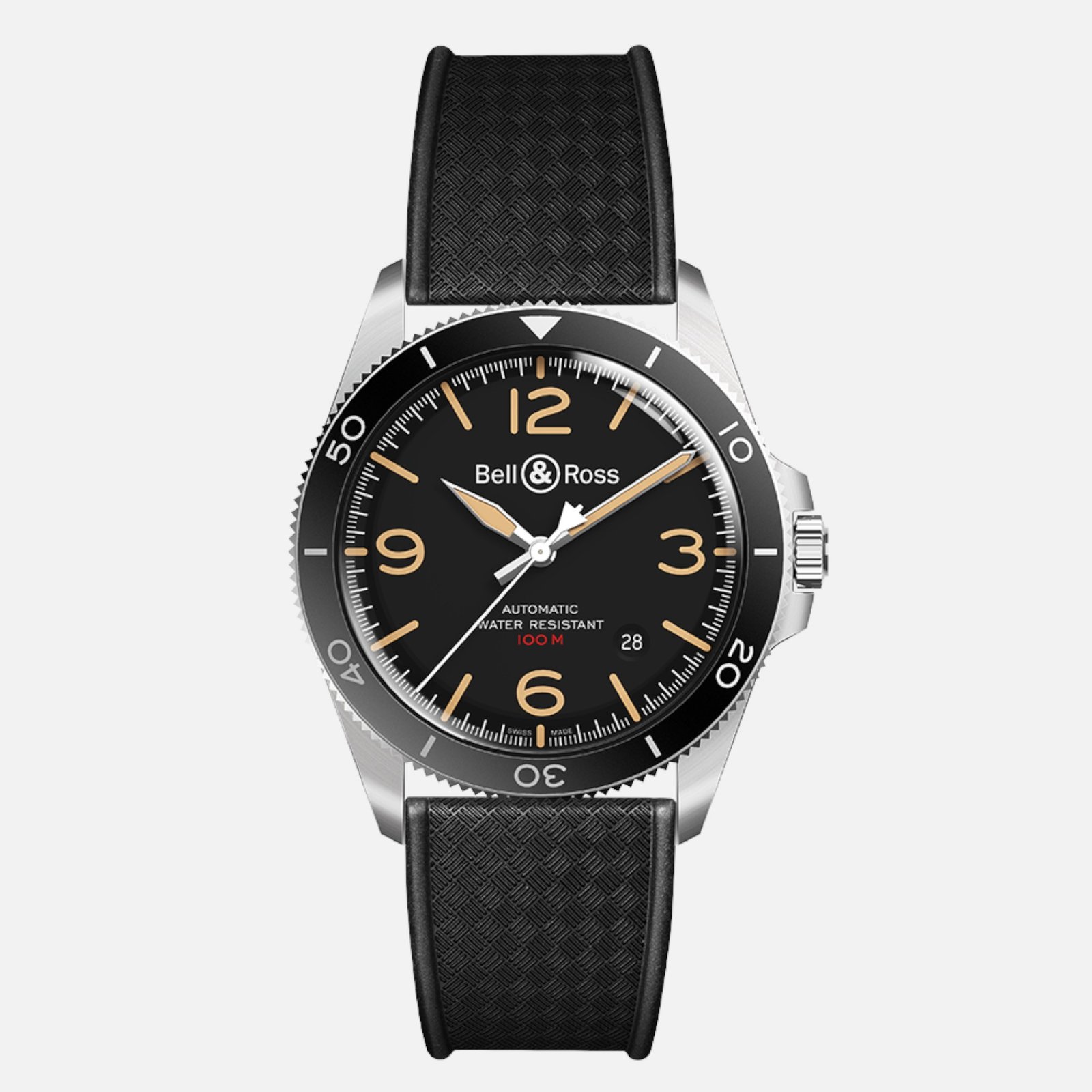 Bell & Ross BR V2-92 Steel Heritage BRV292-HER-ST/SRB