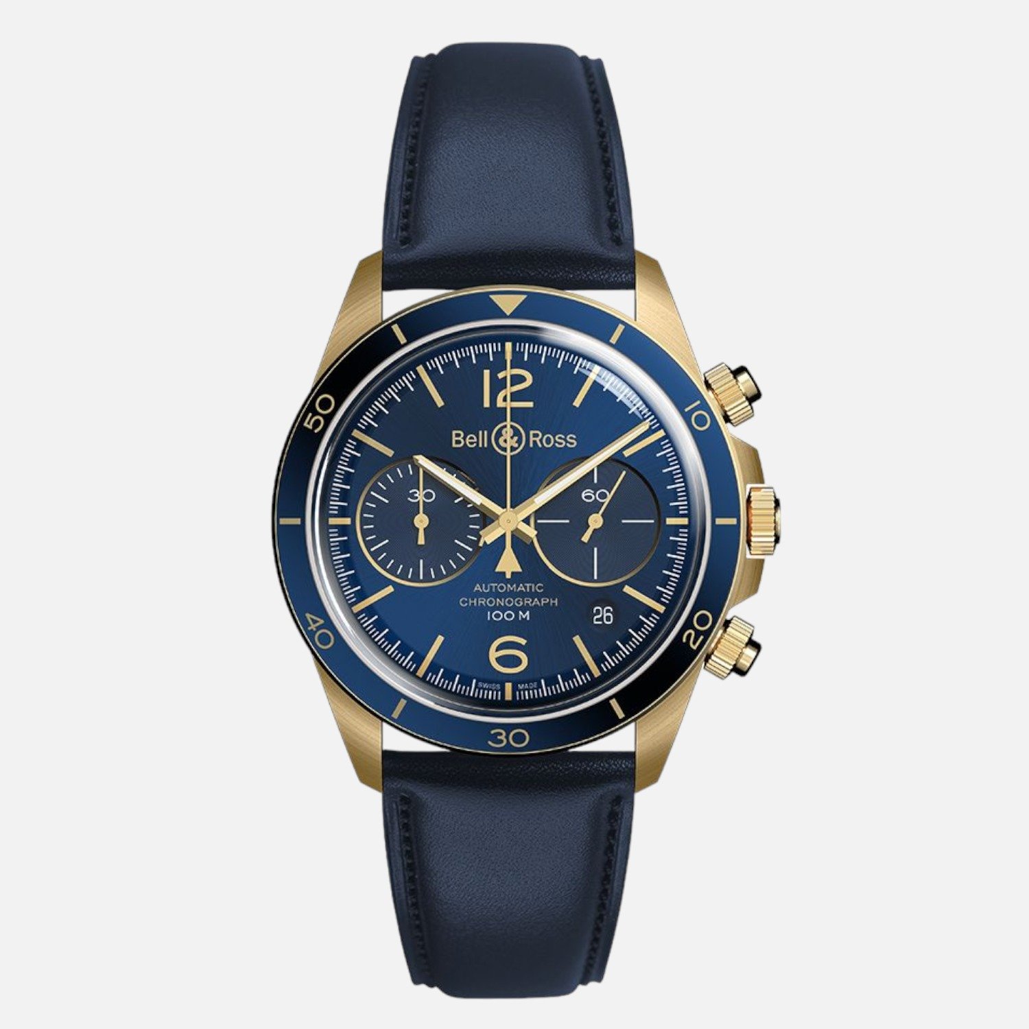Bell & Ross BR V2-94 Aeronavale Bronze BRV294-BLU-BR/SCA