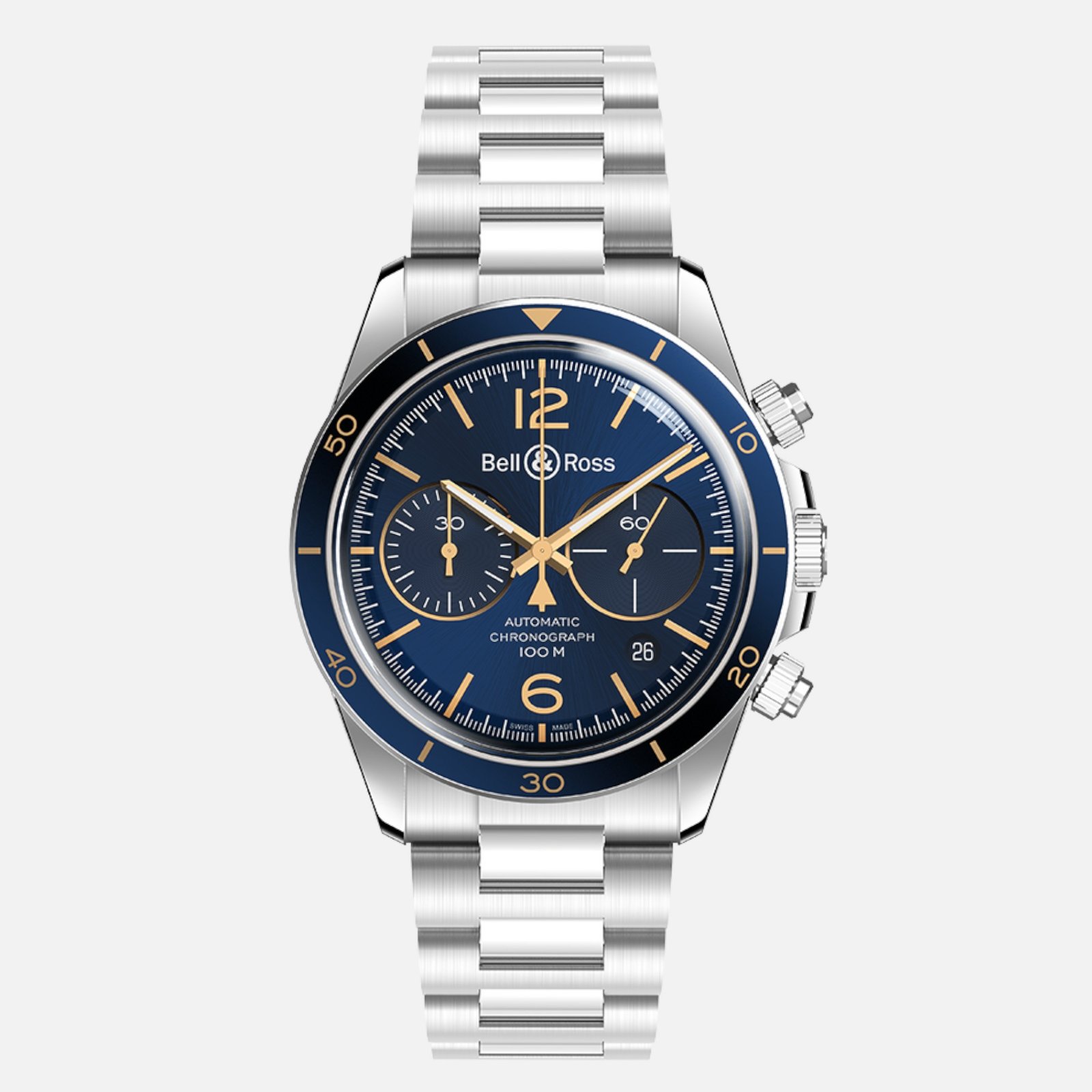 Bell & Ross BR V2-94 Aeronavale BRV294-BU-GST/SST