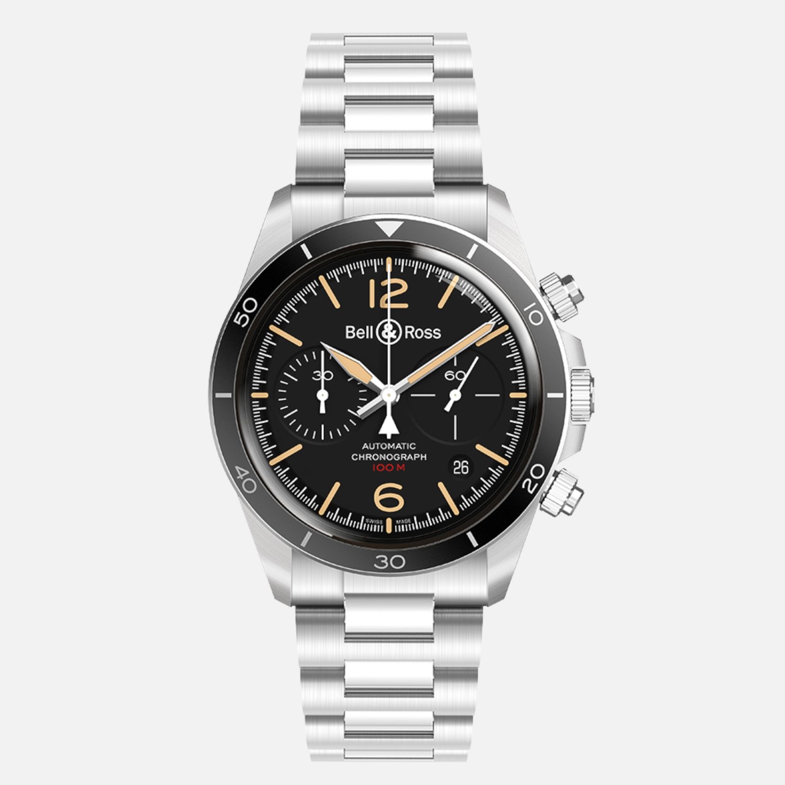 Bell & Ross BR V2-94 Steel Heritage BRV294-HER-STSST