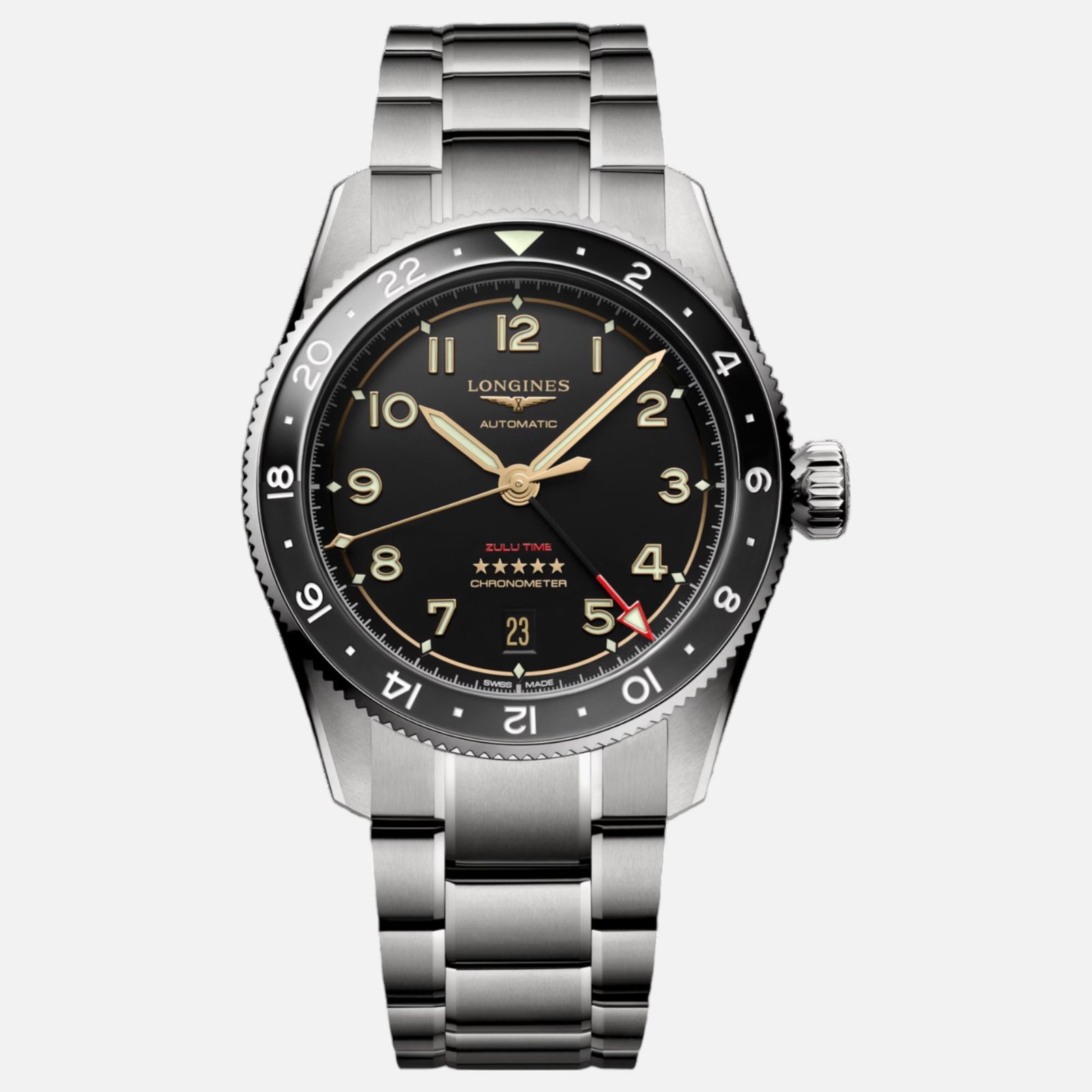Longines Spirit Zulu Time Titanium L3.802.1.53.6