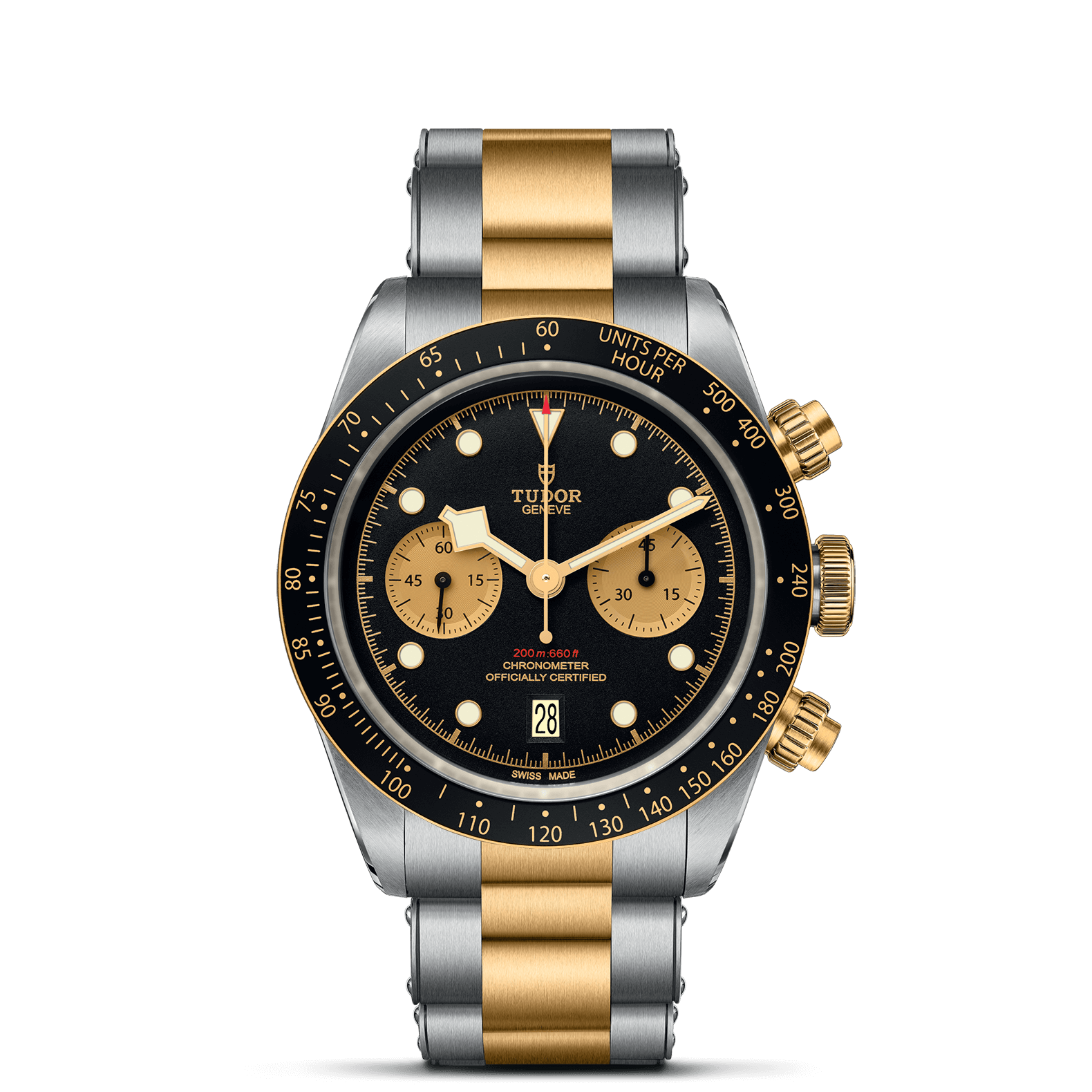 TUDOR Black Bay Chrono S&G 41mm Steel and Gold