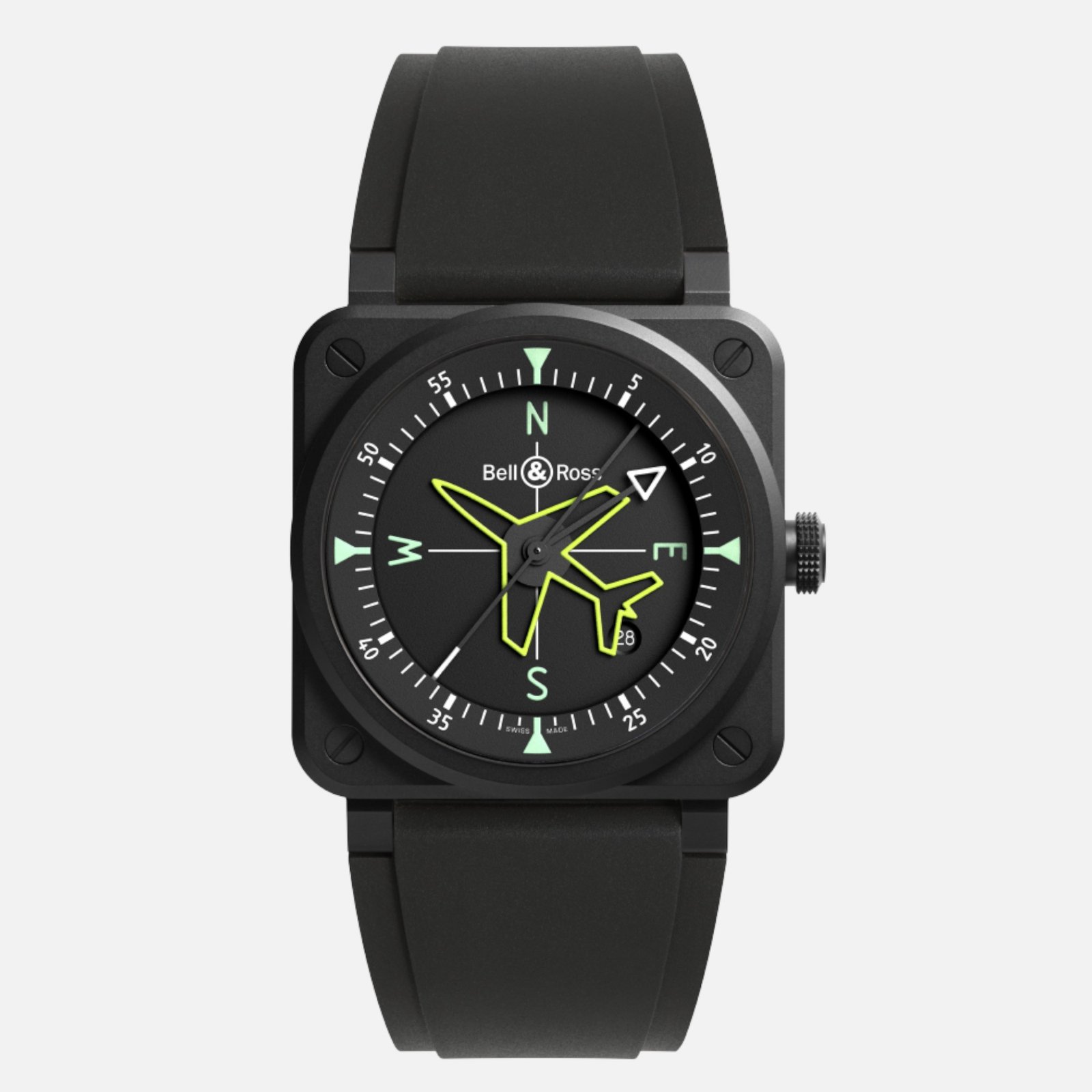 Bell & Ross BR 03 Gyrocompass BR03A-CPS-CE/SRB