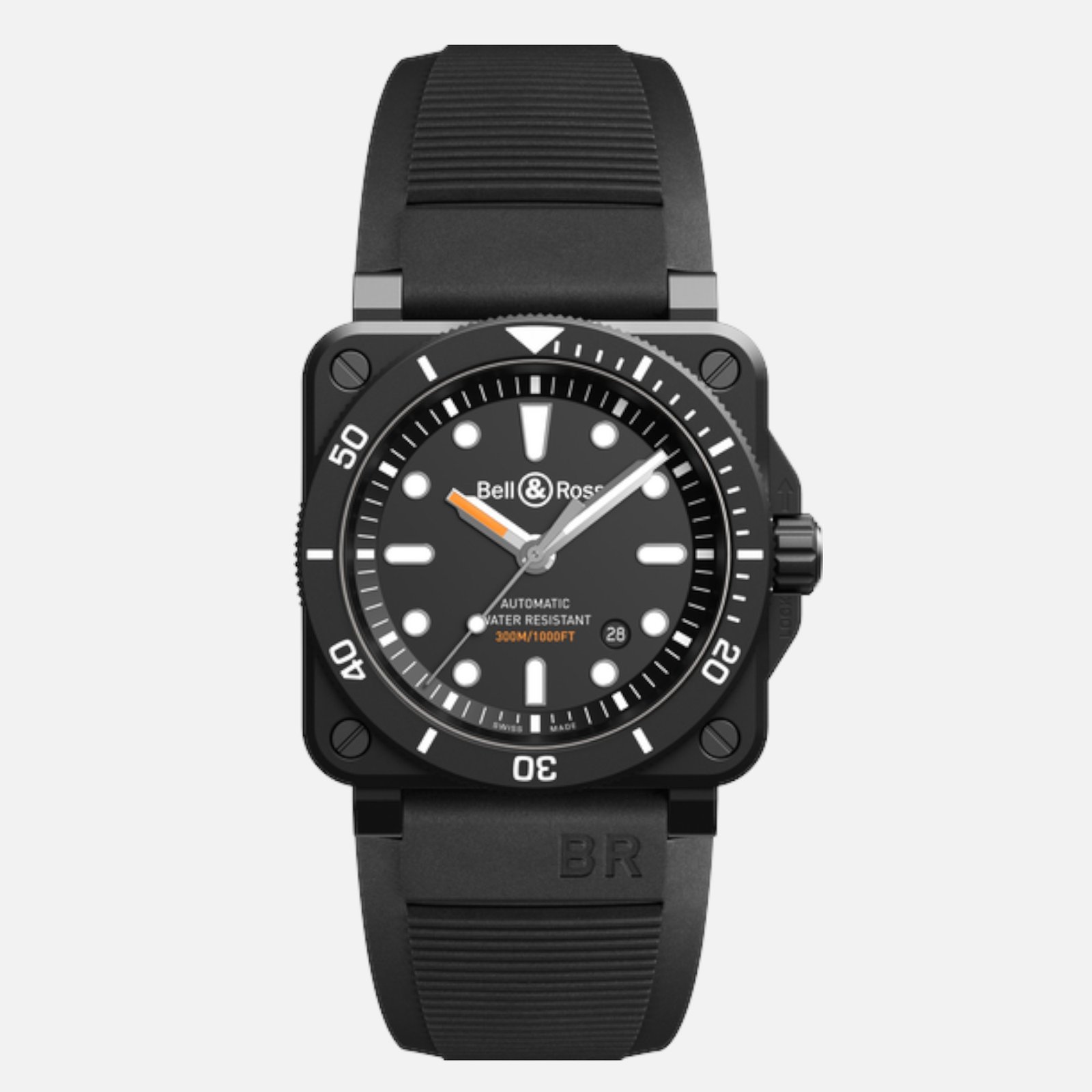Bell & Ross BR 03-92 Diver Black Matte BR0392-D-BL-CE/SRB