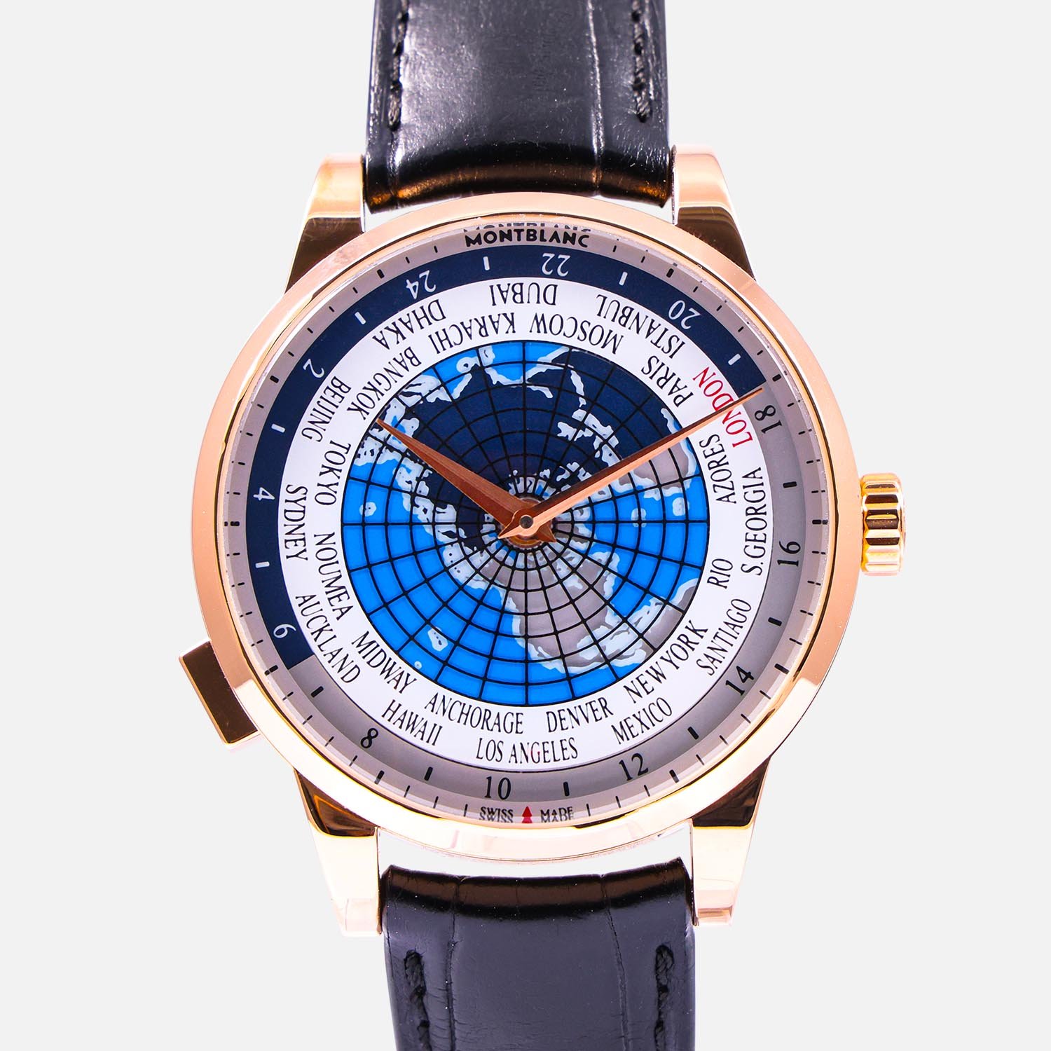 Montblanc Heritage Spirit Orbis Terrarum 18K Rose Gold 112307